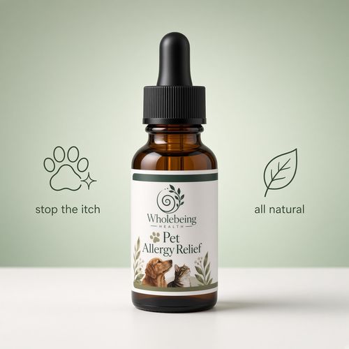 Wholebeing Pet Drops for dogs and cats