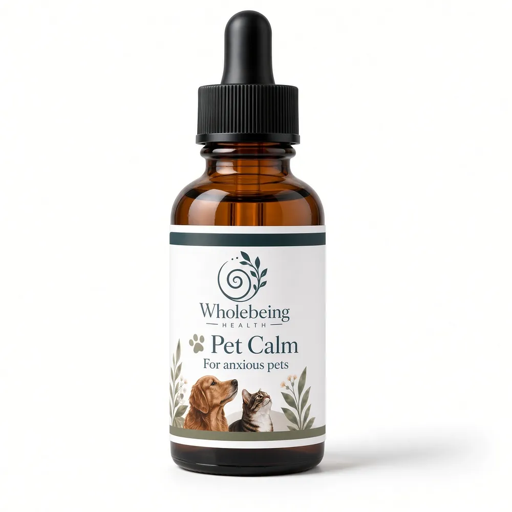 Pet Calm oral drops bottle